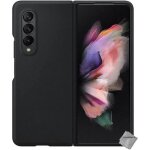 Coque rigide fine avant et arri�re pour samsung galaxy z fold 3 5g - noir