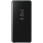 Coque samsung clear view cover stand s9 - noir