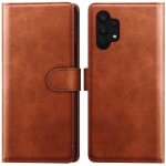 Coque de protection pour samsung galaxy a13 5g - yiou - marron - antichoc - porte - carte