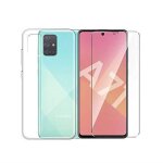 Coque pour samsung galaxy a71 6. 7 verre trempé + housse silicone tpu souple gel protection antichoc ... Coque pour samsung galaxy a71 6. 7 verre trempé + housse silicone tpu souple gel protection antichoc ...