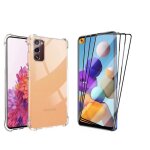 Coque samsung galaxy s20 fe 4g 5g et 3 verre tremp� film de protection d�cran ghl tech