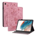 Coque pour samsung galaxy tab a9 plus 11housse en cuir pu portefeuille fente carte etui tablette - roses ...