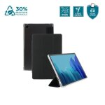 Coque de protection pour samsung galaxy tab a9 + 11 - etui antichoc transparent / noir avec porte - stylet ...