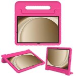 Coque samsung galaxy tab a9 plus etui enfants support sp�cial enfant avec poign�e rose imoshion