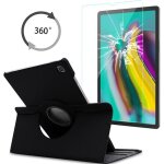 Coque samsung galaxy tab s5e housse (sm - t720 / sm - t725) 360 rotation tablette �tui + film protection ...