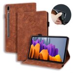 Coque pour samsung galaxy tab s8 ultra 146(sm - x900 - x906) housse en cuir pu �tui case tablette coversunflow ...