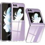 Coque de protection rigide - massilia tech - samsung galaxy z flip 5 5g - antichocs - transparent - mat ...