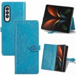 Coque samsung galaxy z fold 3 5g ultra mince �tui � rabat en cuir pu portefeuille housse [magn�tique] ...