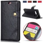 Coque samsung s10 tui portefeuille flip pu cuir antichoc coque housse pour samsung galaxy s10 - noir ...