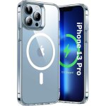 Coque silicone - little boutik - iphone 13 pro - transparente - compatible magsafe - souple