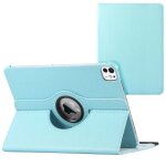 Coque tablette rotatif � 360� ipad pro 12. 9 (2022) / pro 12. 9 (2021) bleu clair imoshion