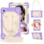 Coque tablette pour samsung galaxy tab a7 lite 8. 7 sm - t220 sm - t225 violet couverture donglet robuste ...