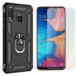 Coque et verre trempé - nalia - galaxy a20e - 9h - support voiture magnétique - anneau rotatif Coque et verre trempé - nalia - galaxy a20e - 9h - support voiture magnétique - anneau rotatif