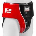 Coquille professionnelle metal boxe club line - noir / rouge - s / m Coquille professionnelle metal boxe club line - noir / rouge - s / m