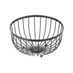 Corbeille � fruits design filaire 24cm noir