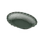 Corbeille � pain vert sapin 25x18 cm - roger orf�vre
