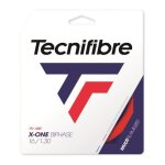 Cordage de tennis tecnifibre x - one biphase 12 m - red - 130 mm