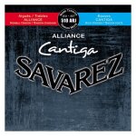 Jeu de cordes pour guitare classique - savarez - 510arj - alliance cantiga - tension mixte