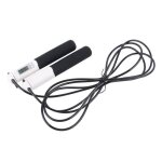 Corde � sauter lest�e - omabeta - universelle - noir - conception pond�r�e - compteur int�gr�