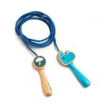Corde � sauter marius - lilliputiens - bois de h�tre - pour enfants � partir de 3 ans