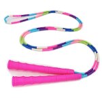 Corde à sauter perlée douce corde à sauter souple perlée corde à sauter gym fitness entranement réglable ... Corde à sauter perlée douce corde à sauter souple perlée corde à sauter gym fitness entranement réglable ...