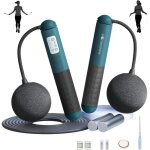 Corde a sauter sport corde  sauter numrique avec compteur de calories 2 en 1 avec grande balle de saut ...