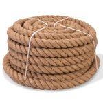 Corde - vidaxl - jute 100 % - 20 mm - 50 m - cologique et durable