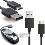 Cordon dalimentation origine cable chargeur de chargement prise usb vers usb - c original sony