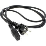 Cordon alimentation noir 1m ts - 01020680 - raclette Cordon alimentation noir 1m ts - 01020680 - raclette