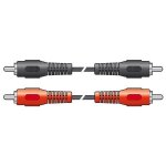 Cordon audio rca - skytronic - 2 x rca mâle - 2. 5 m - blindé - branchement stéréo Cordon audio rca - skytronic - 2 x rca mâle - 2. 5 m - blindé - branchement stéréo