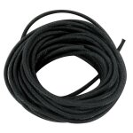 M�gacr�a diy - cordon en coton cir� 2 mm noir 5 m