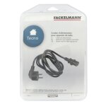 Cordon dalimentation universel - fackelmann - 11 m - caoutchouc - appareils � raclette et cr�pes party ...