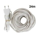 Cordon �lectrique chauffant - antigel - 24m - protection hors gel - puissance constante - blanc