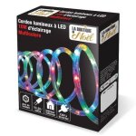 Cordon lumineux led multicolore extérieure - 6 10 18 ou 40 mètres 10 mètres multicolore Cordon lumineux led multicolore extérieure - 6 10 18 ou 40 mètres 10 mètres multicolore