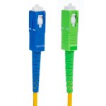 Cordon de raccordement fibre optique monomode maclean mctv - 403 patchcord sc - apc - sc - upc sm 9 - ...