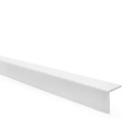 Cornière de protection dangle adhésive en pvc souple blanc 40 x 40 mm 80 cm Cornière de protection dangle adhésive en pvc souple blanc 40 x 40 mm 80 cm