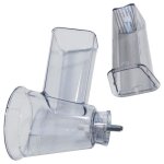 Corps de r�pe - moulinex - robot m�nager - blanc - compatible avec seb et krups - poussoir inclus