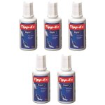 Correcteur liquide - tipp - ex - rapid foam - lot de 5 - flacon 20 ml - couleur blanche Correcteur liquide - tipp - ex - rapid foam - lot de 5 - flacon 20 ml - couleur blanche