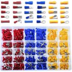 Cosses electriques pour voiture 480 cosse a sertir incluent bague bullet spade butt splice et dos piggy ...
