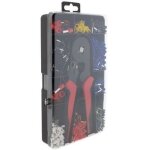 Cosses  sertir - zenitech - lot de 1200 - 0. 5  10mm - pince ergonomique incluse - color