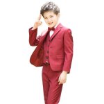 Costume 5 pi�ces gar�on mariage et c�r�monie - - ensemble de vetements �l�gant pour occasions formelles ...