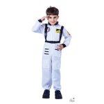 Costume astronaute enfant - ptit clown - d�guisement spationaute cosmonaute - mixte - blanc