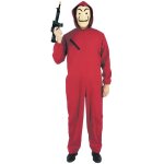 Costume bandit rouge casa de papel - party pro - pour enfant de 11 ans et plus - combinaison et masque ...
