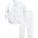 Costume baptême bébé garçons 3 pièces vêtement enfant ceremonie ensemble mariage fete tenue manches longues ... Costume baptême bébé garçons 3 pièces vêtement enfant ceremonie ensemble mariage fete tenue manches longues ...