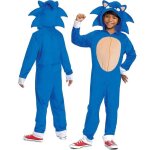 Costume de carnaval sonic pour enfants 109 - 126 cm 4 - 6 ans