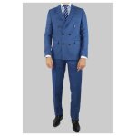 Costume crois� homme bleu