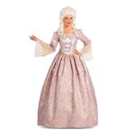 Costume de femme pour les femmes - versailles - rose - multicolore - adulte
