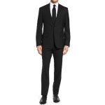 Costume fil  fil noir homme