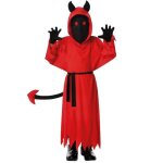 Costume halloween enfant diable rouge ptit clown taille 5 - 6 ans