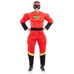 Costume de super - h�ros les indestructibles pour hommes - partilandia 2010 s. l. - noir - adulte